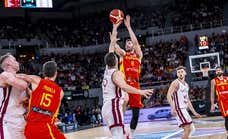 Bélgica 58 - España 53: resultado de las ventanas FIBA de clasificación para el Eurobasket 2025