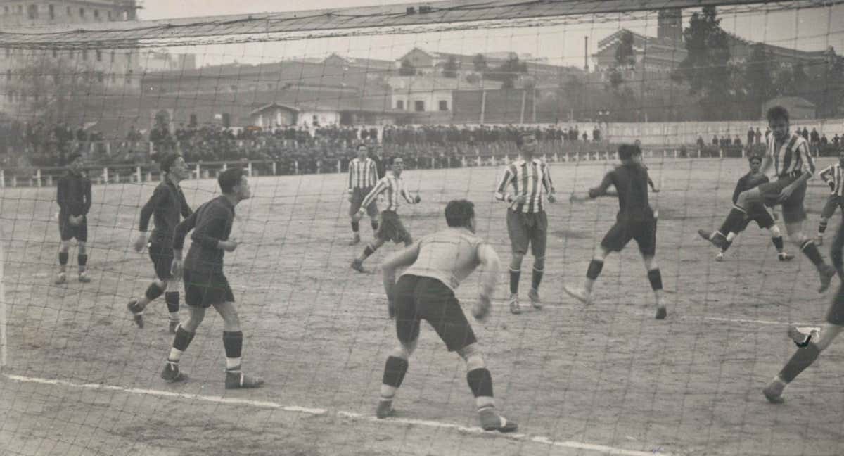 Imagen de un partido del Athletic Club Sucursal de Madrid. /ARCHIVO ABC