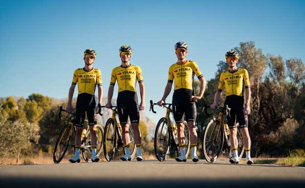 Nueva imagen del equipo Visma-Lease a Bike. TEAM VISMA-LEASE A BIKE