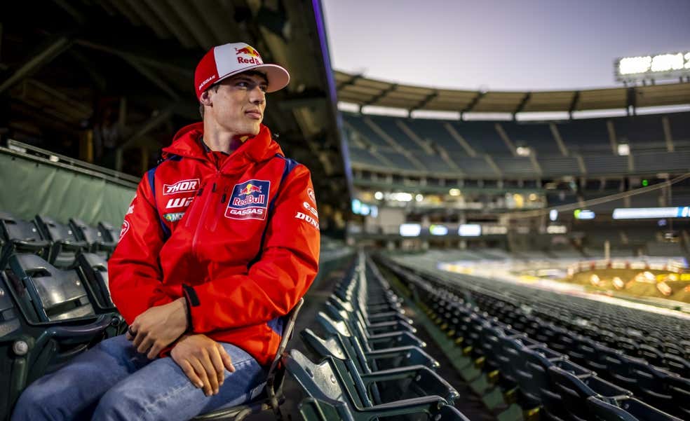 Jorge Prado, tras hacerse 'un Jordan' en EE.UU: «No lo he decidido aún, pero me gustaría hacerme con el título de Supercross»