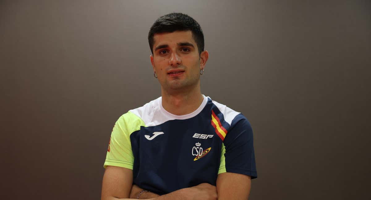 Asier Martínez atiende a Relevo pocas horas antes de su vuelta a un gran campeonato más de un año y medio después.