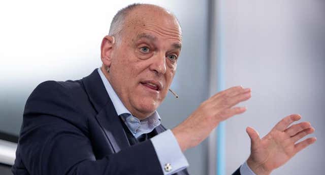 Tebas recuerda su última cena con Florentino Pérez y le lanza un nuevo ataque: «Piensa en él más que en su club»