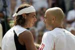Agassi revive el correctivo que le dio Nadal en Wimbledon: «Rafa era muy cortés, pero muy poco generoso»