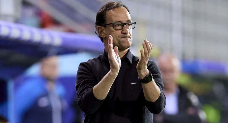 Joseba Etxeberria, entrenador del Eibar y exjugador del Athletic y la Selección.