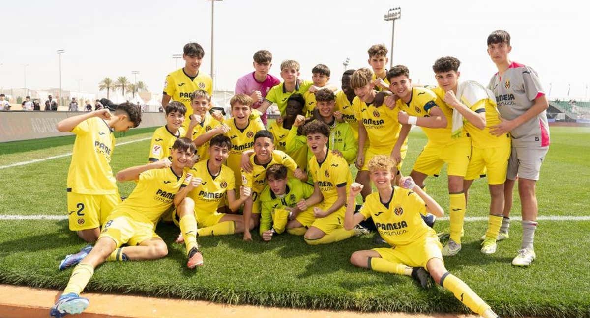 El Villarreal se alzó campeón en Riad./LALIGA