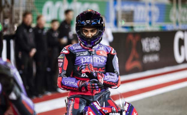 Jorge Martín, en la pretemporada 2024 de MotoGP.  EP
