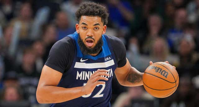 Se abre el Oeste: Karl-Anthony Towns se lesiona el menisco y estará de baja por tiempo indefinido