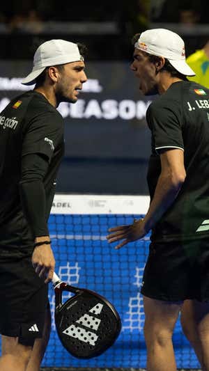 Juan Lebrón y Ale Galán.  RRSS