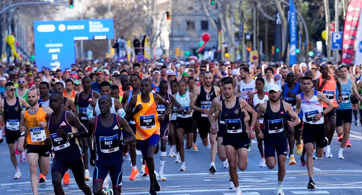 La Marató Zurich de Barcelona 2024. /EFE