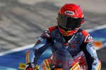 Marc Márquez: satisfecho, pero con los puestos de honor entre ceja y ceja
