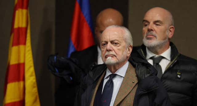 El viral veto de De Laurentiis a Sky y DAZN se explica entre el Real Madrid y la Superliga