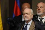 El viral veto de De Laurentiis a Sky y DAZN se explica entre el Real Madrid y la Superliga