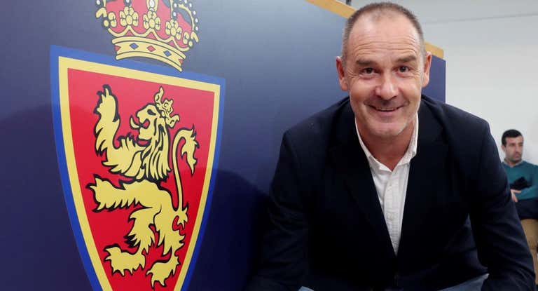 Víctor Fernández, entrenador del Zaragoza.
