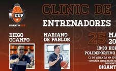 Diego Ocampo y Mariano de Pablos, dos entrenadores de lujo para inaugurar la Gigantes MiniCup