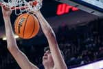Aday Mara, el diamante que se pule en la NCAA, se resiste a cerrar su primera temporada