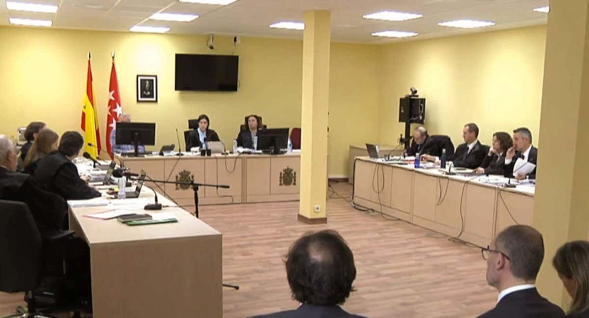 Vista Oral por el denominado caso Superliga en el juzgado de lo Mercantil número 17 de Madrid.