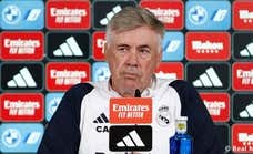 Ancelotti avisa al City: «Llegarán Courtois y Militao; hay más optimismo que preocupación»