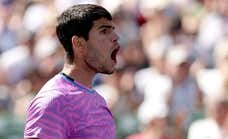 Carlos Alcaraz clava su aguijón a Zverev y se cita con Sinner en las semifinales de Indian Wells