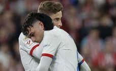 Nueve jugadores probaron la fórmula Eurocopa-Juegos que tiene a Cubarsí entre el miedo y la ilusión