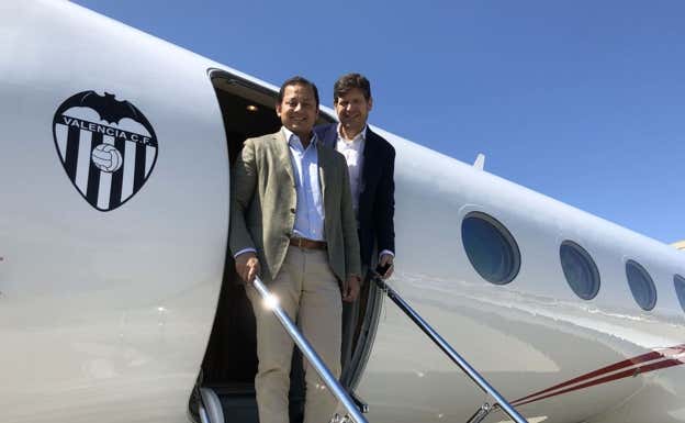 Anil Murthy, con Alemany.  LAS PROVINCIAS