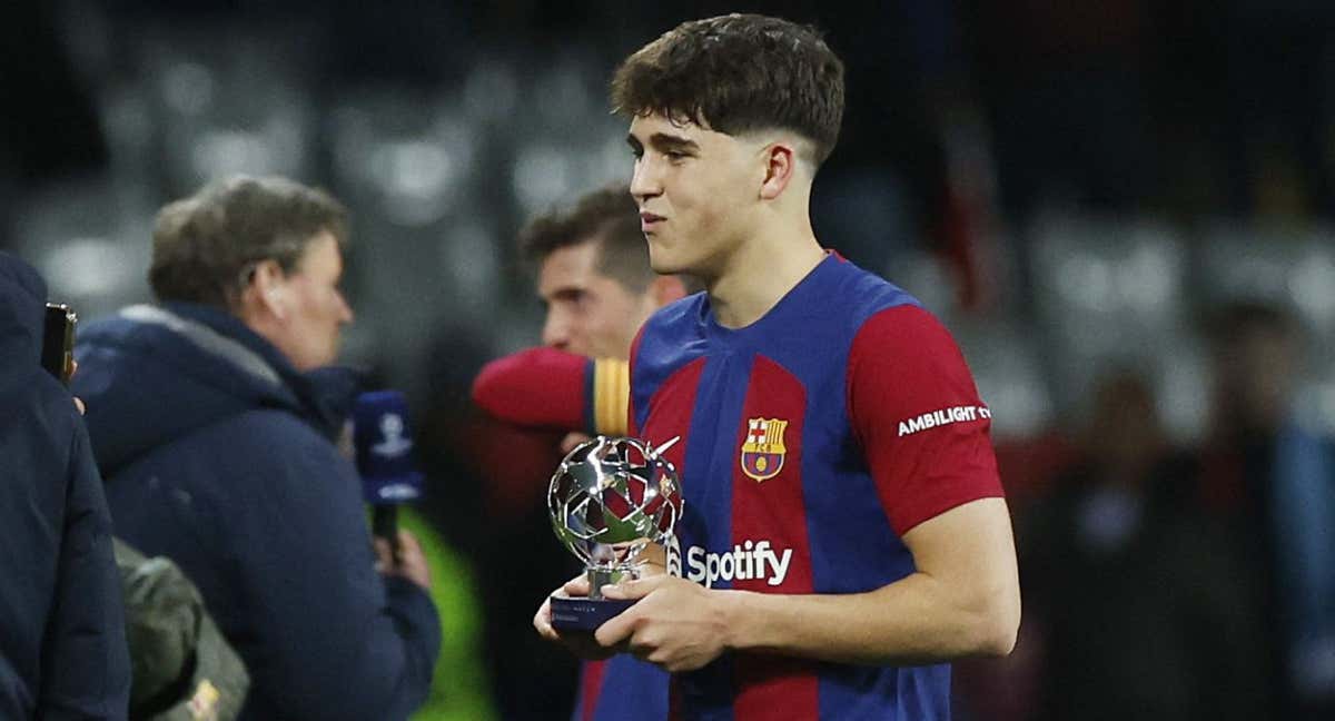 Cubarsí fue elegido MVP del Barça - Nápoles.