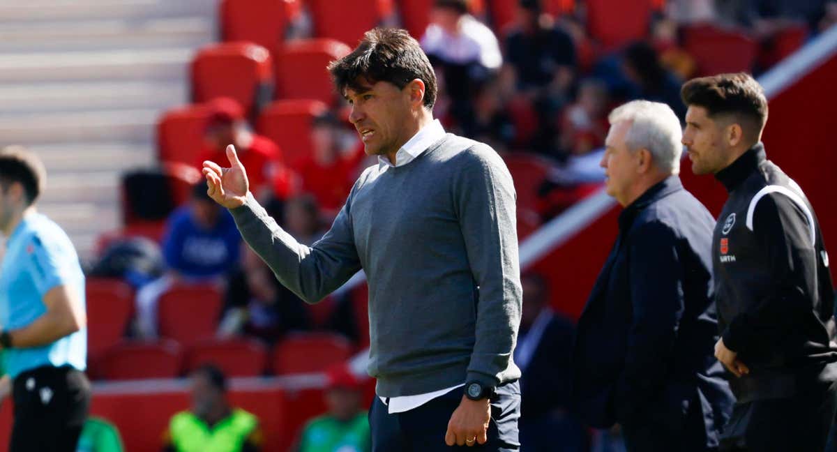 'Cacique' Medina, durante el Mallorca-Granada de la jornada 29./EFE/Cati Cladera