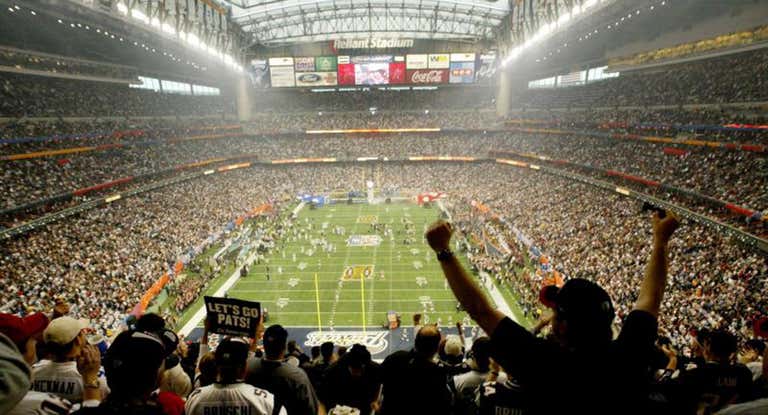 Campo de la Super Bowl XXXVIII.