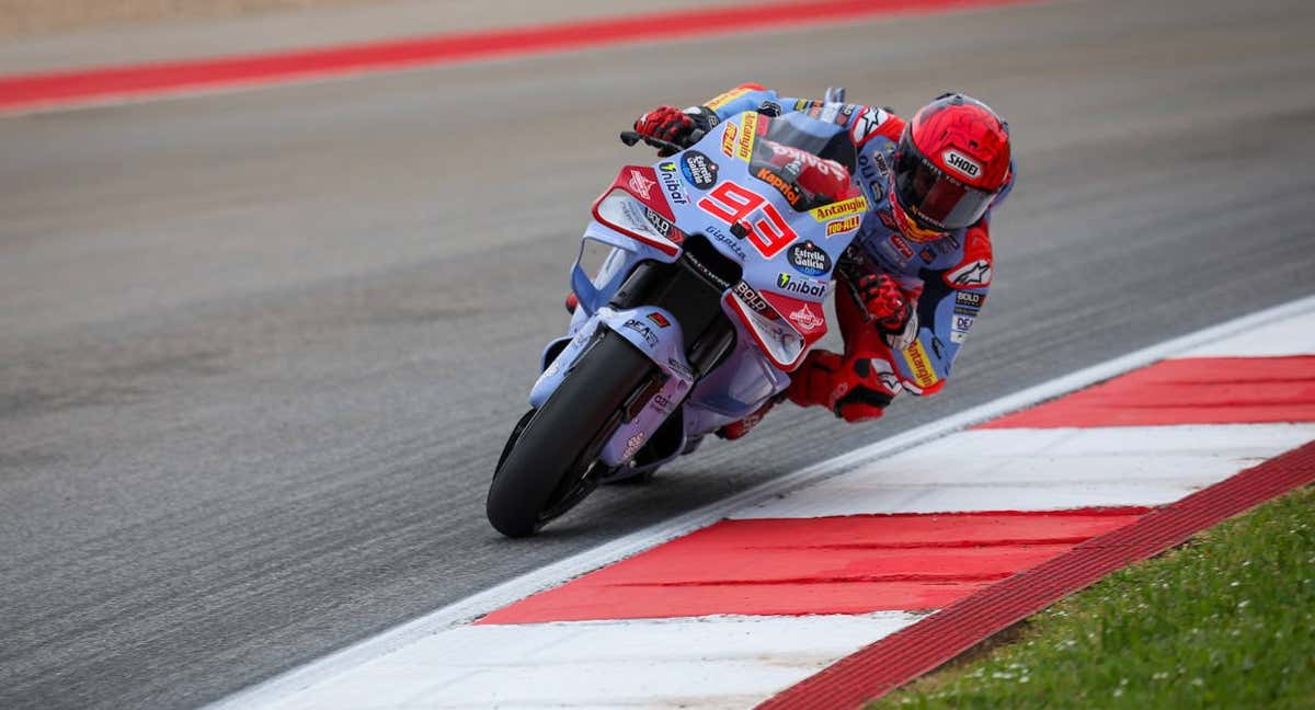 Marc Márquez, hoyn en Portimao.