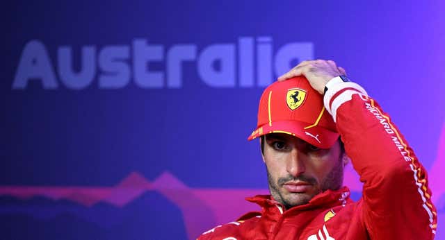 Carlos Sainz tenía la pole hasta la curva diez
