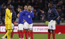 Alemania resurge contra la Francia de un anulado Mbappé