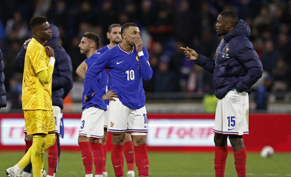 Alemania resurge contra la Francia de un anulado Mbappé