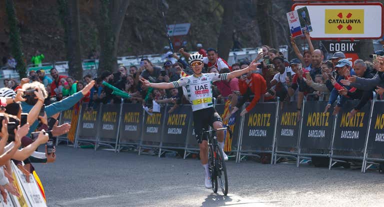 Pogacar vence en la etapa reina de la Volta.