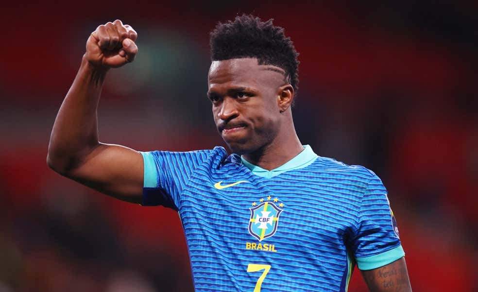 Una carta tras los insultos racistas contra Vinicius en Mestalla acabó en el España-Brasil del Bernabéu
