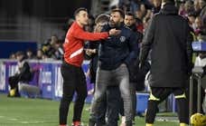 Piqué se carga a Eder Sarabia en el Andorra y piensa en Albert Celades... y en un 'niño'