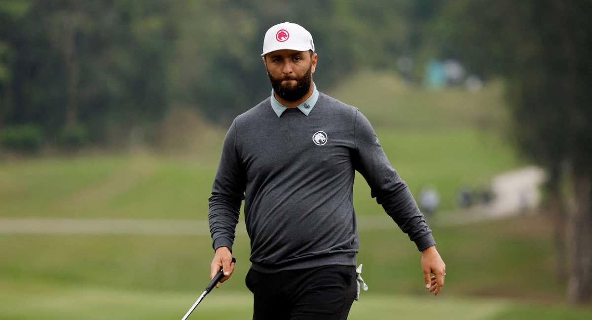 Jon Rahm, en un torneo del LIV Golf este año. /Reuters