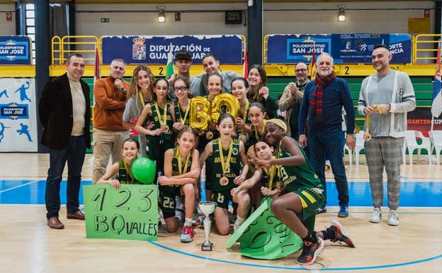El Sabadell femenino, campeón en Guadalajara. GIGANTES MINICUP
