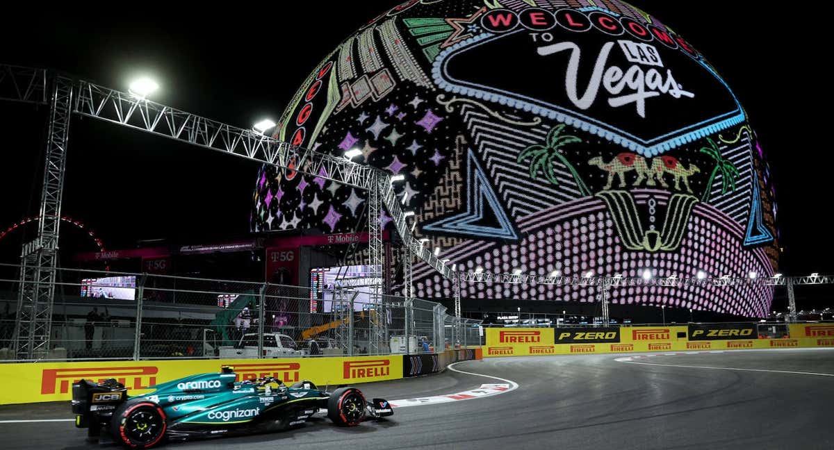 F1 en Las Vegas.