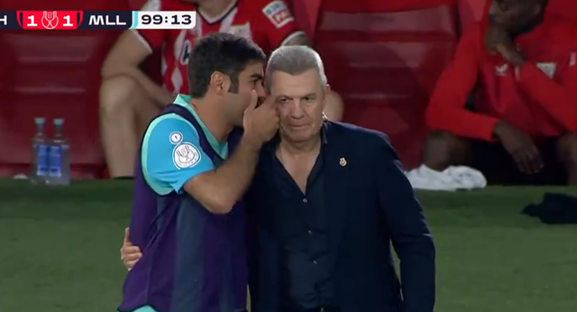 La final de Copa más dura de Abdón: sin minutos y con el lamento viral de Aguirre