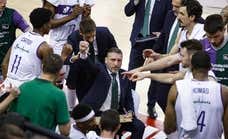 Unicaja acepta el reto de surfear el«tsunami» de mirar a Madrid y Barça por el retrovisor: «No veo que la presión sea un problema»