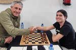 Así es el ajedrecista Quique Setién, el futbolista que un día retó a Kasparov: «No iba de sobrado»