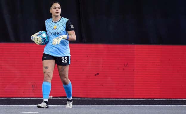 Ari Saez durante un partido.  SAIYANS FC