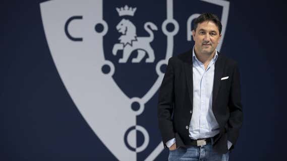 Braulio Vázquez, director deportivo de Osasuna. /CA OSASUNA