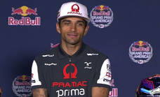 Jorge Martín: «Mi bola ya está en el tejado de Ducati ahora mismo»