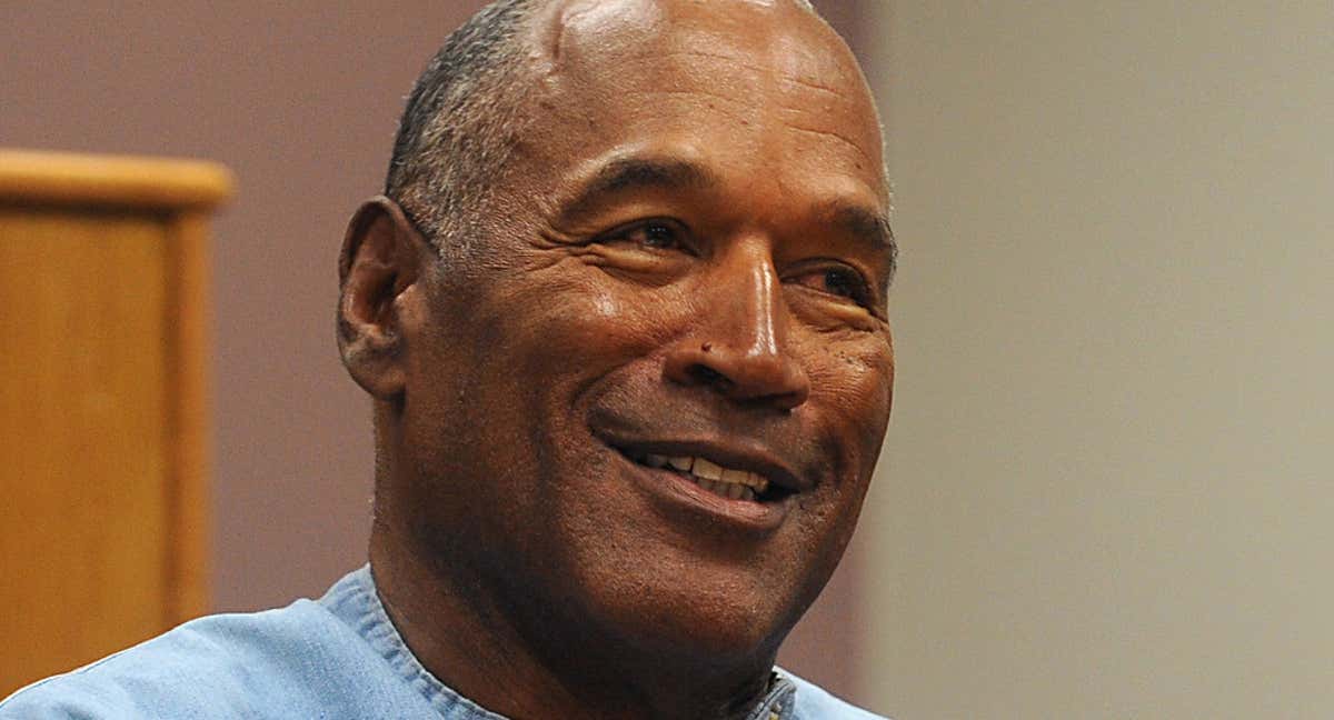 OJ Simpson, en 2017, el año en el que salió de prisión./