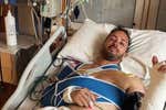 Andrea Dovizioso y Danilo Petrucci dan dos sustos en apenas tres días: «¿Quién adivina lo que me he roto?»