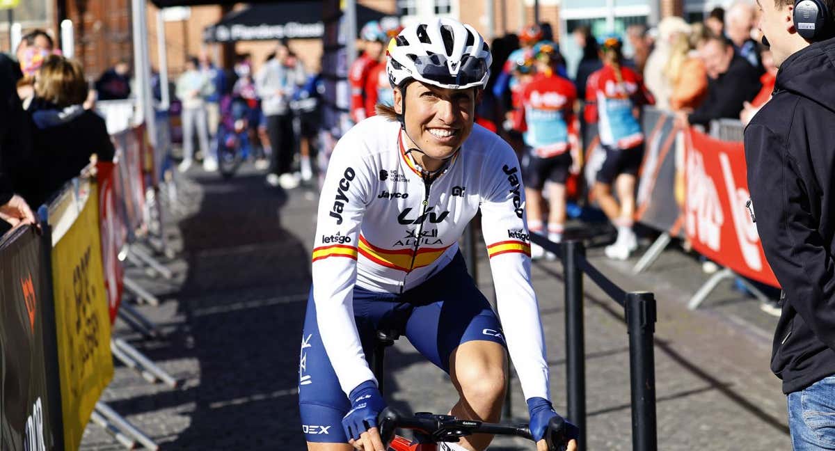 Mavi García, campeona de España y ciclista de Liv-AlUla-Jayco.