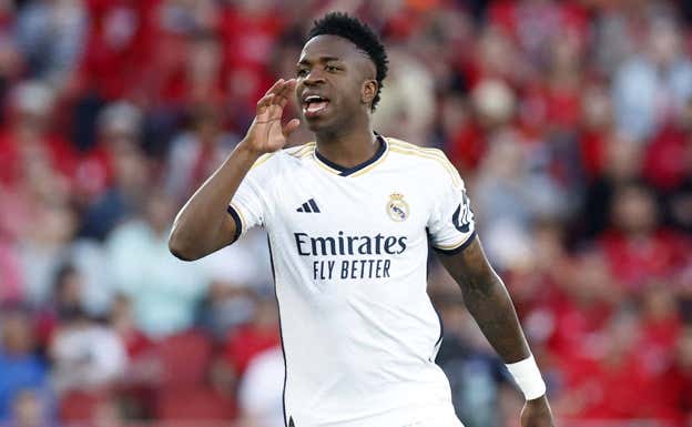 Vinicius, la esperanza ofensiva del Real Madrid.  REUTERS