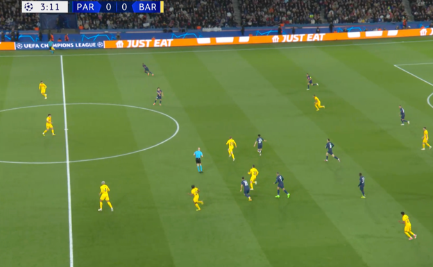 El Psg sale del embrollo con ventaja clara.  WYSCOUT