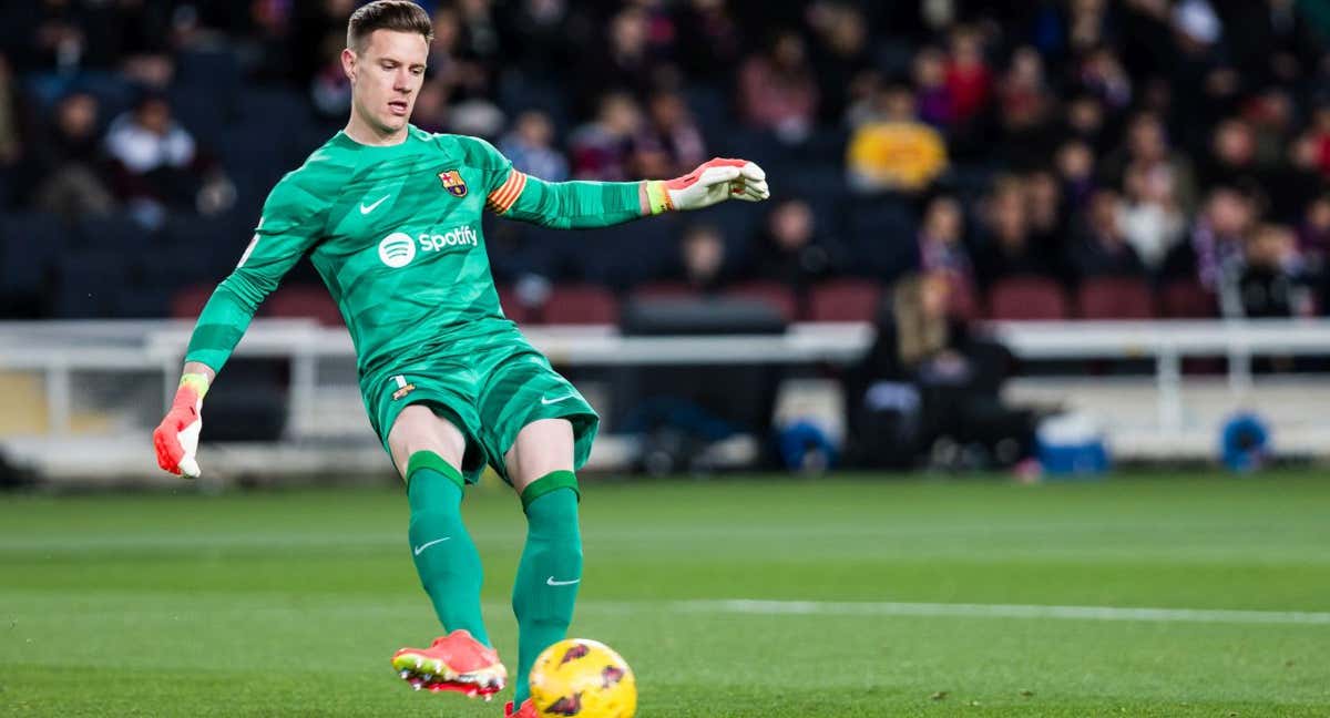 Ter Stegen cerca de superar su mejor marca de imbatibilidad.