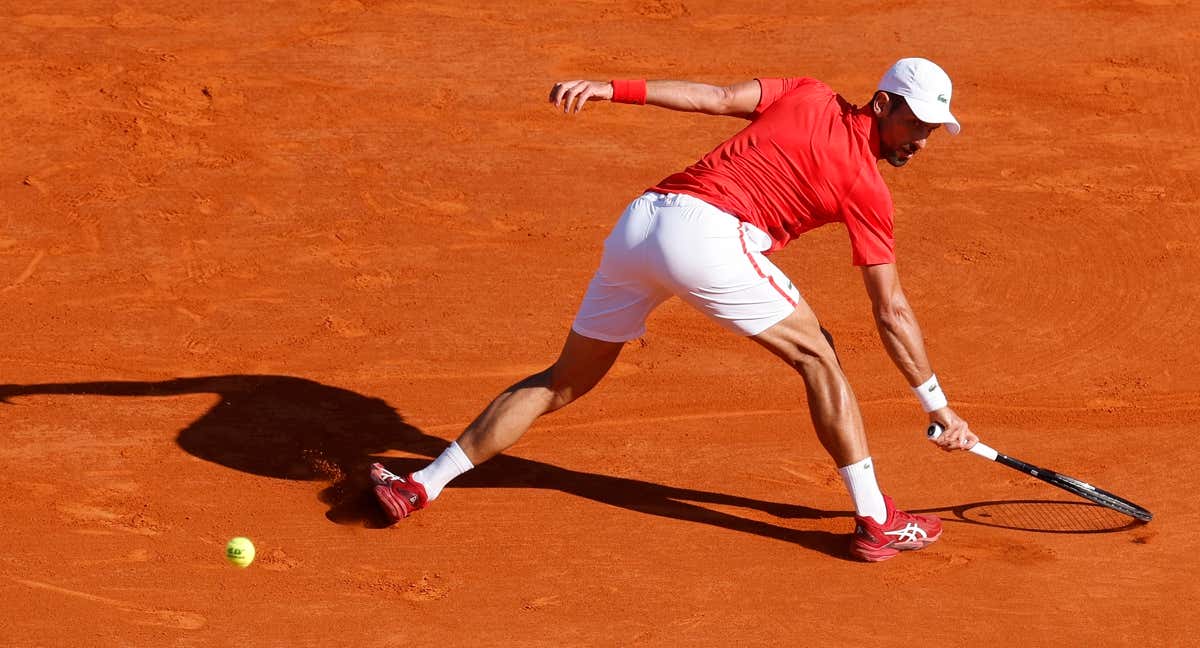 Novak Djokovic, durante el torneo de Montecarlo. /EFE